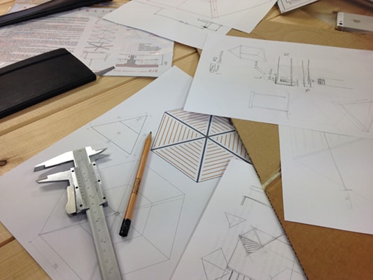 A Democrati Table - making of